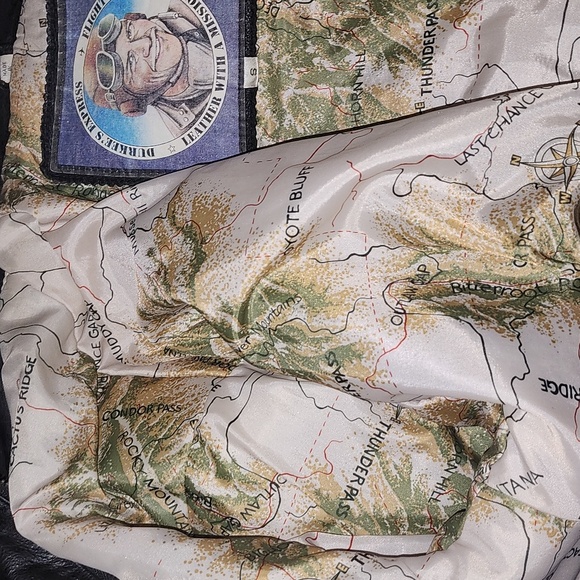 Durkees Expeess Flight Jacket Leater with a mission - Picture 8 of 10